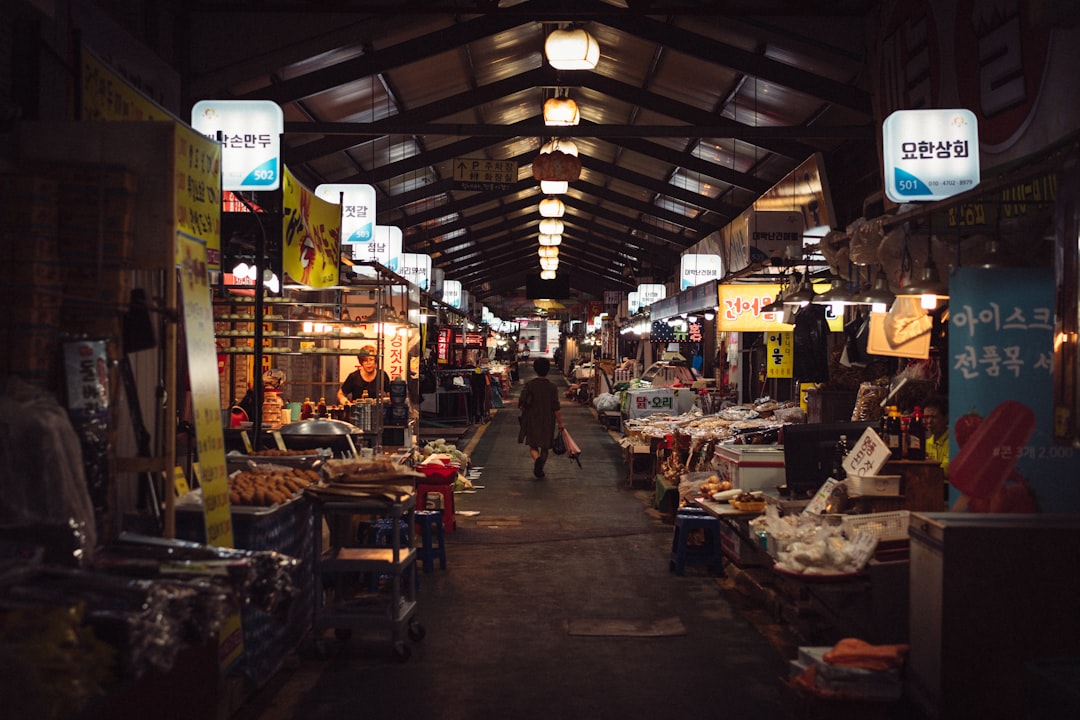 Photo Korean market